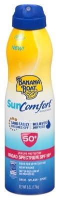Banana Boat Continuous Spf#50 + Spray 6oz Sun Comfort