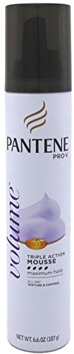 Pantene Pro-V Volume, Triple Action Mousse Maximum Hold 6.60 oz