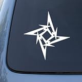 METALLICA NINJA - Vinyl Car Decal Sticker #1810 | Vinyl Color: White