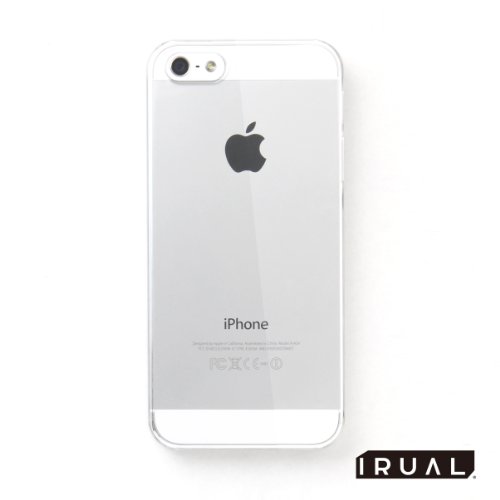 iPhone5 ケース カバー | Hard case for iPhone 5 クリア | IRUAL | IRIPH500-CLR 【製品保証付き】