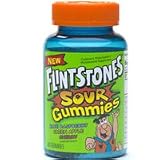 Flintstones Sour Gummies Multivitamin/Multimineral Supplement for Children - 60 ea