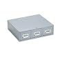Buddy Products 1935-1 Buddy Products Three-Drawer Steel 3 x 5 Card Cabinet, 16"D, 4500-Card Cap, Gray