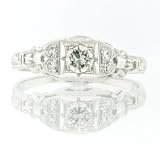 0.35ct Round Brilliant Cut Diamond Engagement Anniversary Ring