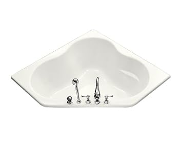  KOHLER K 1155 0 5454 Corner bath, White