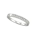 14K White Gold Diamond Wedding/Anniversary Band - 0.14 Ct.