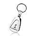 Ford Mustang Shelby Cobra ChromeTear Drop Key Chain