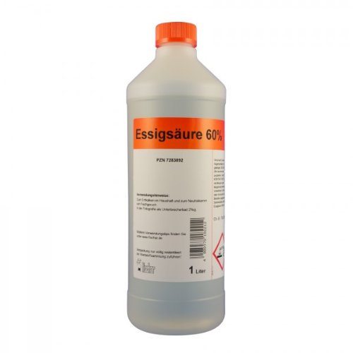 Essigsäure 60 Verdünnen. essigs ure 60 lebensmittelqualit t 3 x 1 l pe
