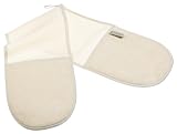 Review Le Creuset TH4912-68 / Le Creuset Hi-Tech Kitchen Textile Double Oven Glove, Dune