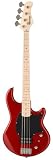 Fernandes Atlas 4X Electric Bass - Candy Apple Red