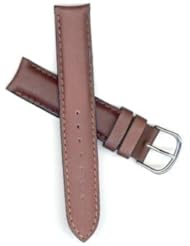 Swiss Army Brand 18mm-Leather-Burgundy Brown