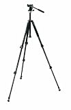 Manfrotto 700RC2,190XBK Video Tripod Kit with 700RC2 Head, 200PL-14 Plate, 190XB Tripod Legs and MBAG70 Padded Tripod Bag (Black)