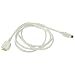Power Acoustik 4-Foot Connection Cable for iPod (White)