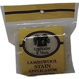 AMERICAN BRUSH 44600 APPLICATOR and MORE LAMBS WOOL PAD STAIN APPLICATOR 5
