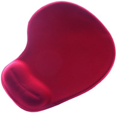 Yi Tai Gel Mouse Pad with Comfort Wrist Rest for Pc Notebook, Laptop, Tablet (Red)