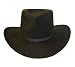 New AUSTRALIAN CRUSHABLE Wool Felt Hat BROWN Outback Style