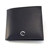 ダンヒル dunhill メンズ二つ折り財布小銭入れ付き ブラック LL3070 【並行輸入商品】