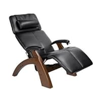 The Human Touch Power Electric Perfect Chair Recliner - PC95 / PC-095 Walnut Recline Wood Base - Interactive Health Zero Anti Gravity Chair