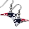 New England Patriots Dangling Earrings - NFL Football Fan Shop Sports Team Merchandise