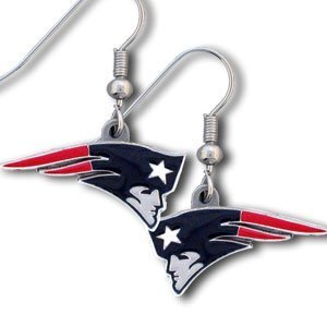 New England Patriots NFL Dangle Earrings