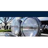 4 5 8 Inch Aluminum Diecast (Silver), 12V 100W Superwhite, Driving, Clear, Oval... by Eagle Eye Lights
