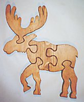 312yIuv3YYL Wooden Educational Jig Saw Puzzle   Elk