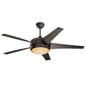 Emerson Fans CF955ORB 54″ Midway Eco Contemporary Energy Star Bronze Ceiling Fan w/ Light & Remote