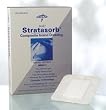 Stratasorb Composite Island Dressing, 6" x 6", 4" x 4" pad (10 Each/box)