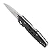 SOG Specialty Knives & Tools EL10-CP Contractor I Knife with Straight Edge Folding 2.625-Inch Steel Blade and Black Aluminum Handle, Satin Finish