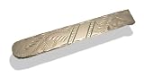 Image of Solid Silver,Engraved, Men's Tie Clip,Clasp/Slide.