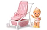 Strolling with Baby Caring Corners Dollhouse Play Set with Infant and Stroller