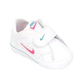 NIKE First Court Tradition CBV Infant Baby Trainer - White / Cherry / Blue Glow