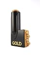 Micro Quattro Neu Gold Edition LNB (Premium Gold Anschl&uuml;sse, Full HD, 3D ready, 5 Jahre Garantie) schwarz, gold