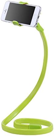 Citiger(TM) Cellphone Holder, Flexible Long Arm, Universal Clip, Detachable, Portable, Use For Video Watching, Wear Around Your Neck, Fix to Your Table or Clip On Right Place (Green)