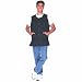 Scalpmaster Nylon Vest Jacket Zipper Black
