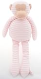 Review Alimrose  / Alimrose Musical Monkey Toy - Pink & White Stripe
