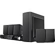 5.1-Channel DVD Player/Receiver Home Theater System with USB and SD Inputs