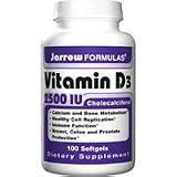 Jarrow Formulas Vitamin D3, 2500 IU