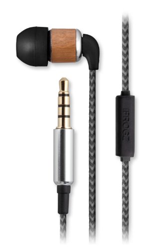 iFrogz EP-WBPM-NAT Timbre Pro EarBuds-Walnut