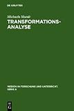 Produkt-Bild: Transformationsanalyse: Methodologische Probleme der Literaturverfilmung