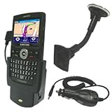 Bargaincell- Brand New Samsung SGH-i607 BlackJack PDA Car Windshield Mount Holder with Car Charger Aadapter