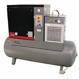 - Chicago Pneumatic Quiet Rotary Screw Air Compressor with Dryer - 15 HP, 460 Volts, 3 Phase, Model# QRS15HPD-125