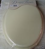 GINSEY CLASSIQUE ELONGATED CUSHION SOFT PADDED TOILET SEAT - YELLOW