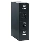 Hon 210 Series Four-Drawer Deep Black
