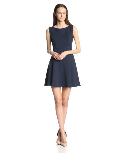 French Connection Women's Feather Ruth Classic Fit-and-Flare Dress