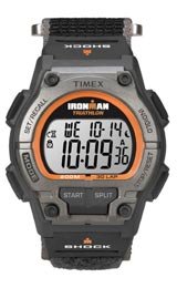 Timex Men's T5K199 Black Cloth Quartz Watch with Grey Dial