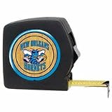 NBA New Orleans Hornets 25' Black Tape Measure