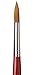 da Vinci Watercolor Series 5580 CosmoTop Spin Paint Brush, Round Synthetic with Red Handle, Size 12 (5580-12)