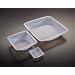 Simport D250-2 Polystyrene Antistatic Weighing Dish, White, 100ml Volume, 78mm L x 78mm W x 25mm H (Case of 500)