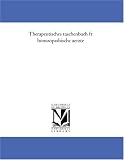 Therapeutisches taschenbuch fuer homoopathische aerzte