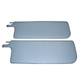 VW Air Cooled Beetle Sun Visor White Convert 65-72 Pair